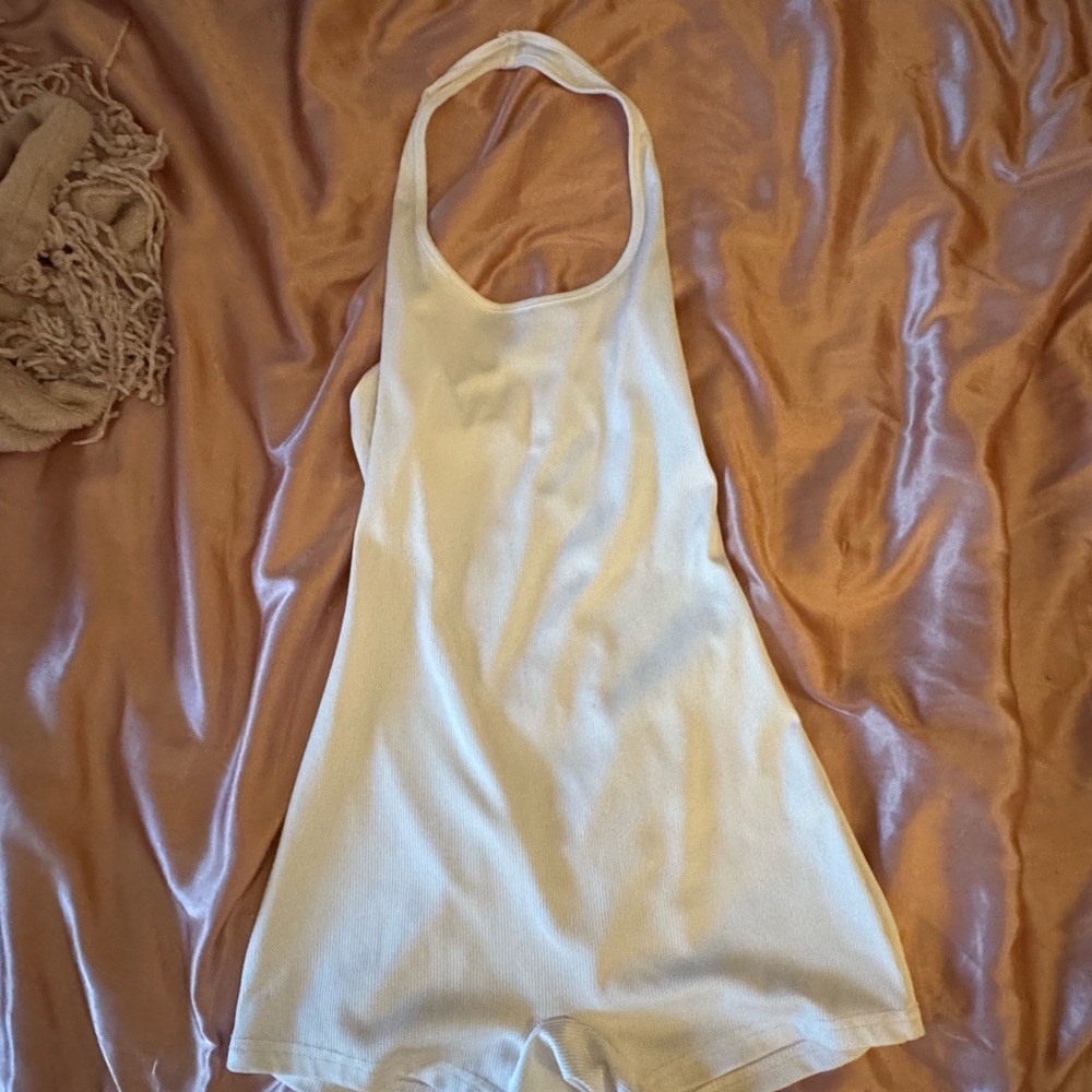 Edikted White Halter Jumpsuit - Picture 2 of 4